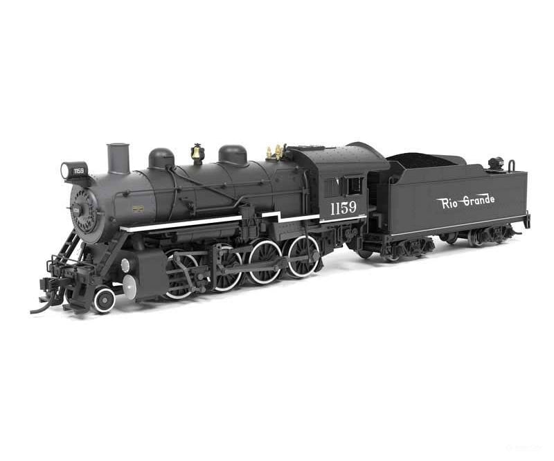 Broadway Limited Imports N 8380 2-8-0 Consolidation - Sound Smoke and DCC Paragon4(TM) - Denver & Rio Grande Western