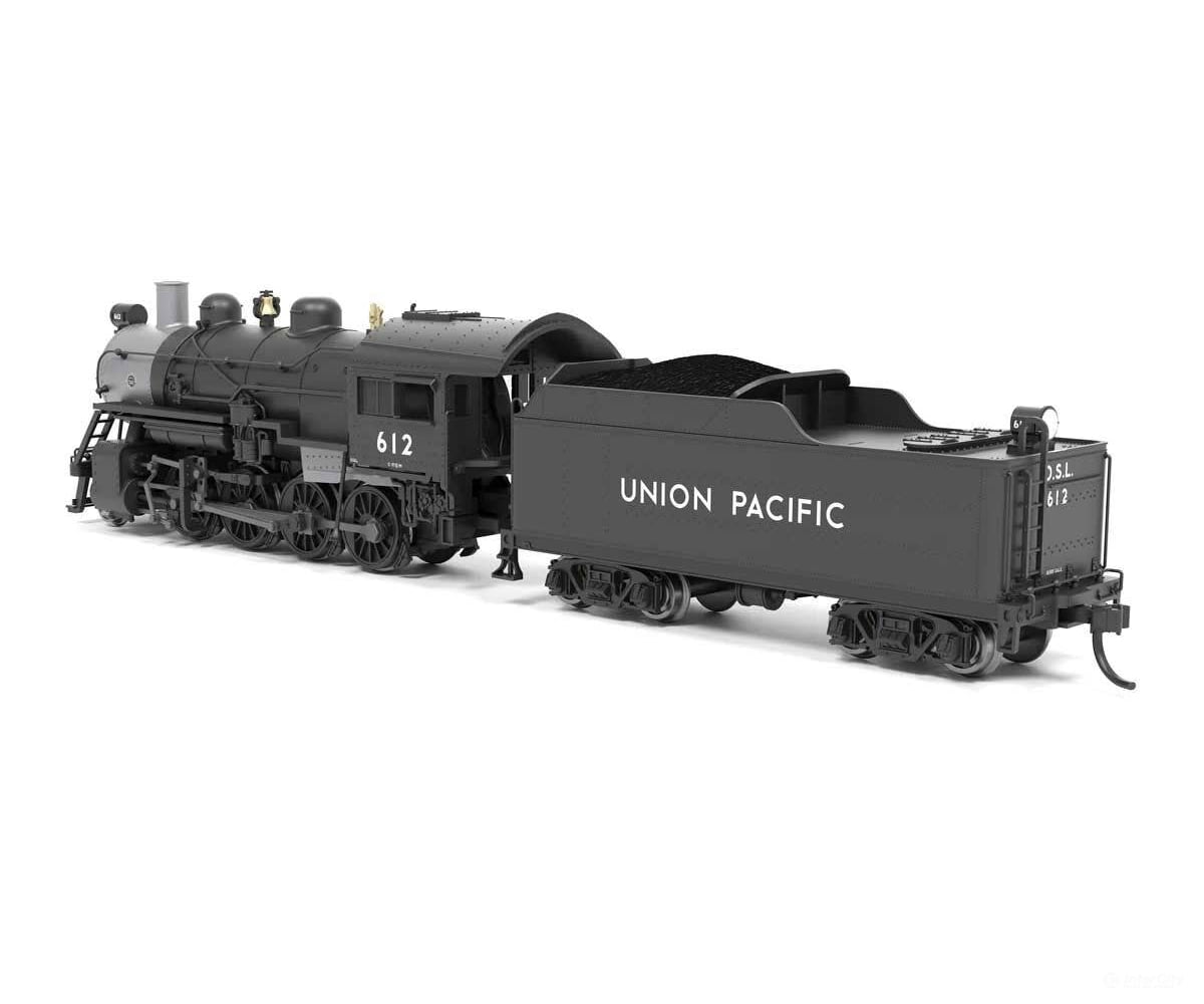 Broadway Limited Imports N 8389 2-8-0 Consolidation - Sound Smoke and DCC Paragon4(TM) - Union Pacific #612 (black