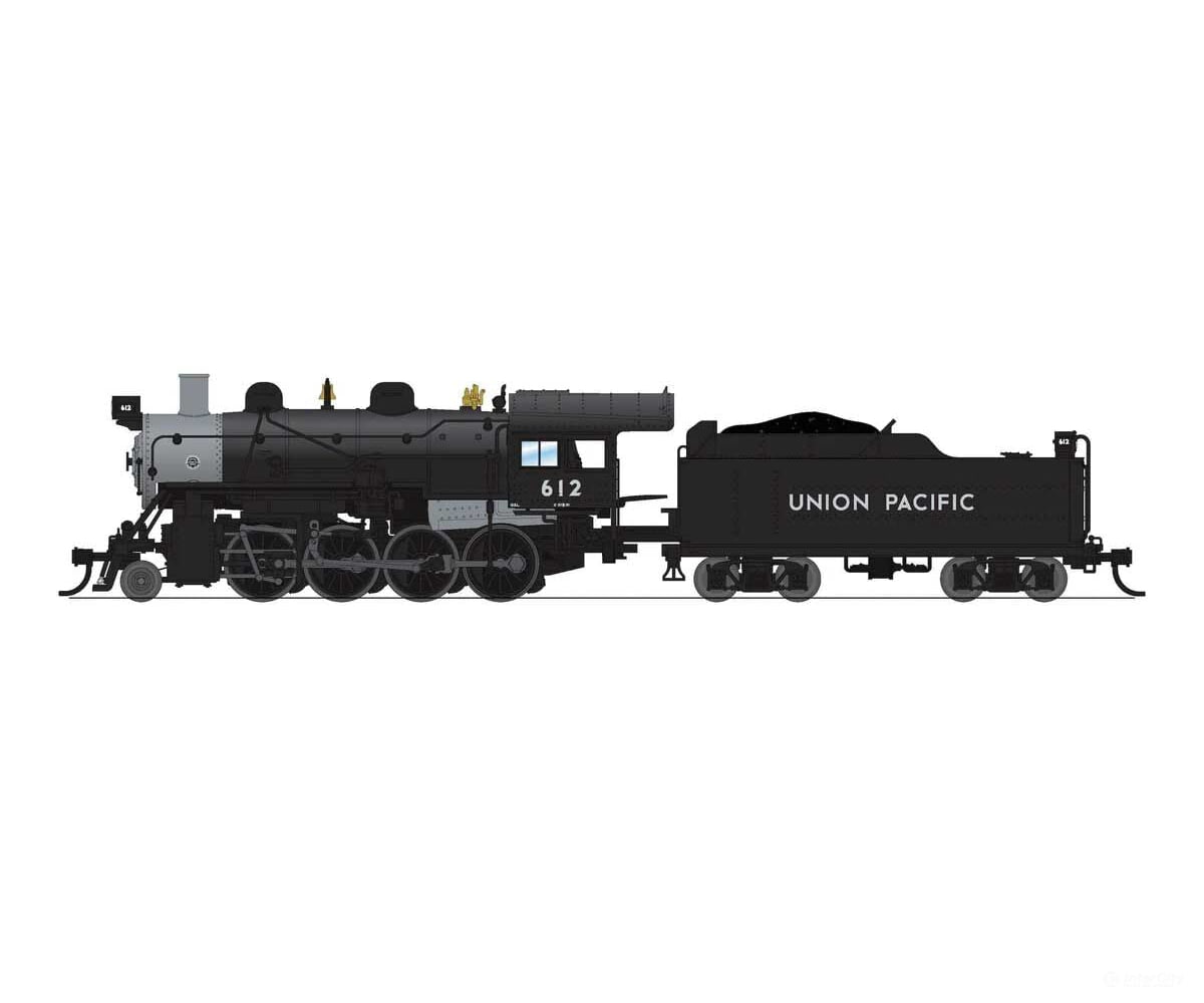 Broadway Limited Imports N 8405 2-8-0 Consolidation - Standard DC - Stealth - Union Pacific #612 (black graphite)