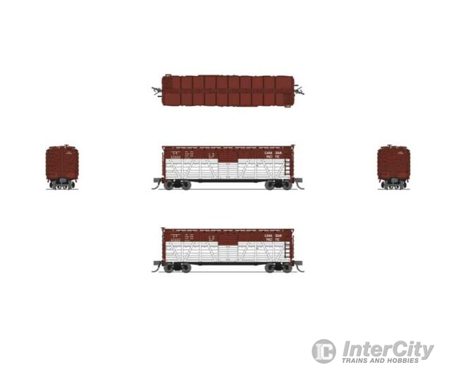 Broadway Limited Imports N 8467 Prr K7 Stock Car With Sheep Sounds - Ready To Run Canadian Pacific