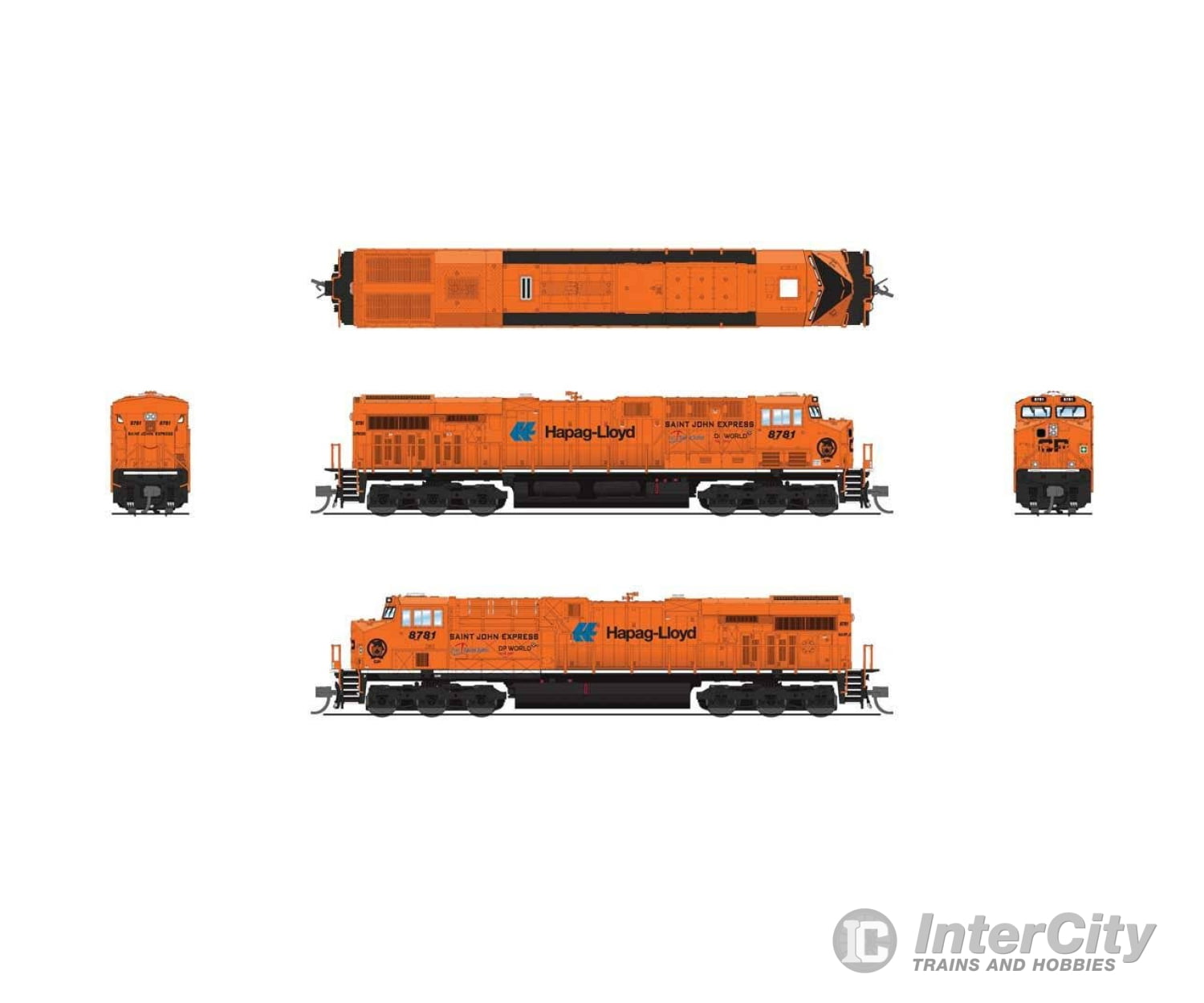 Broadway Limited Imports N 8616 Ge Es44Ac - Sound & Dcc Paragon4(Tm) Canadian Pacific #8781