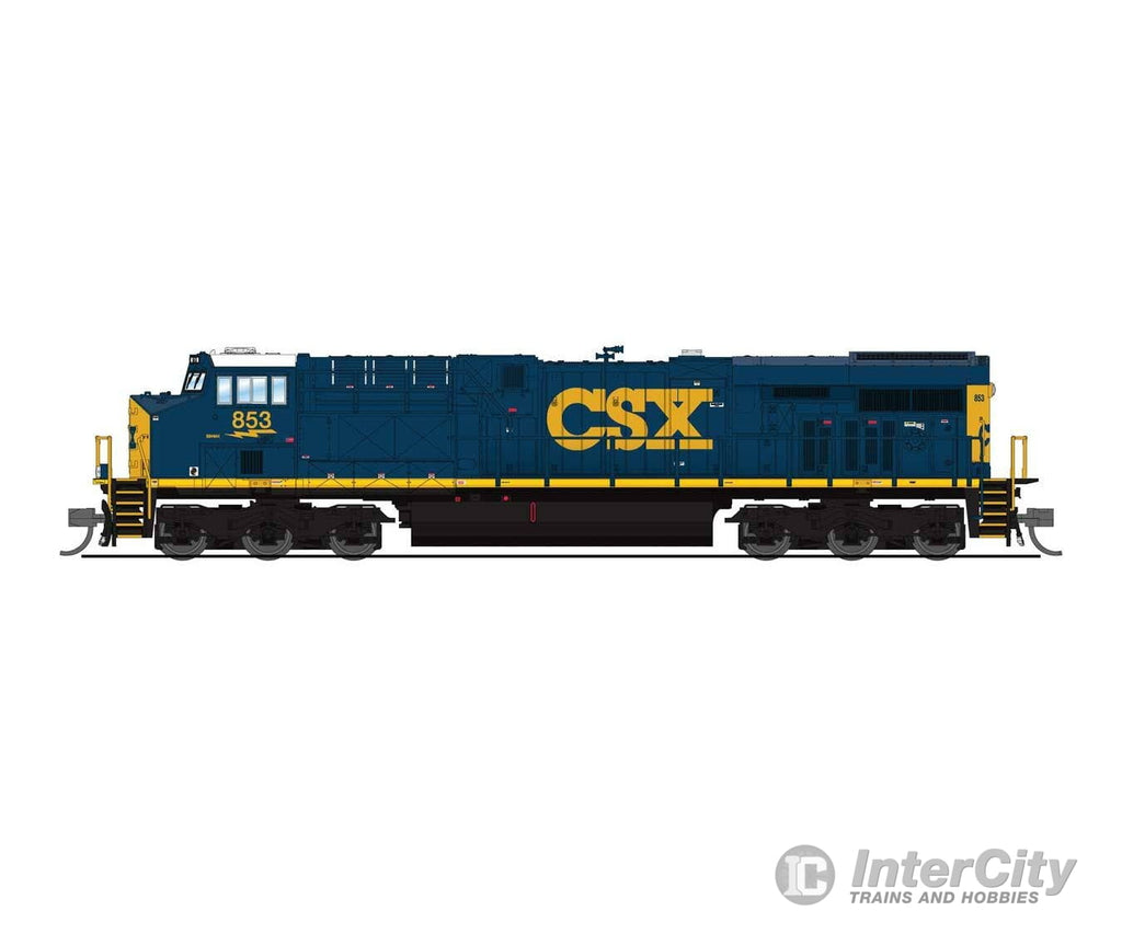 Broadway Limited Imports N 8617 Ge Es44Ac - Sound & Dcc Paragon4(Tm) Csx #853 (Yn3 Blue Yellow)