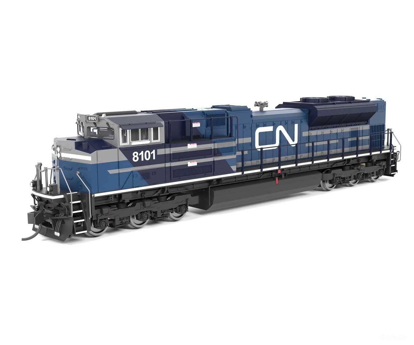 Broadway Limited Imports N 9962 EMD SD70ACe - Sound and DCC - Paragon4(TM) - Canadian National #8101 (Ex-EMD Demo blue