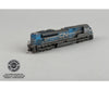 Broadway Limited Imports N 9965 EMD SD70ACe - DCC Ready- Stealth - Canadian National #8102 - Weathered by WEATHER MY