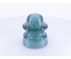 Brookfield 6 Aqua Blue Glass Insulator - Collectibles