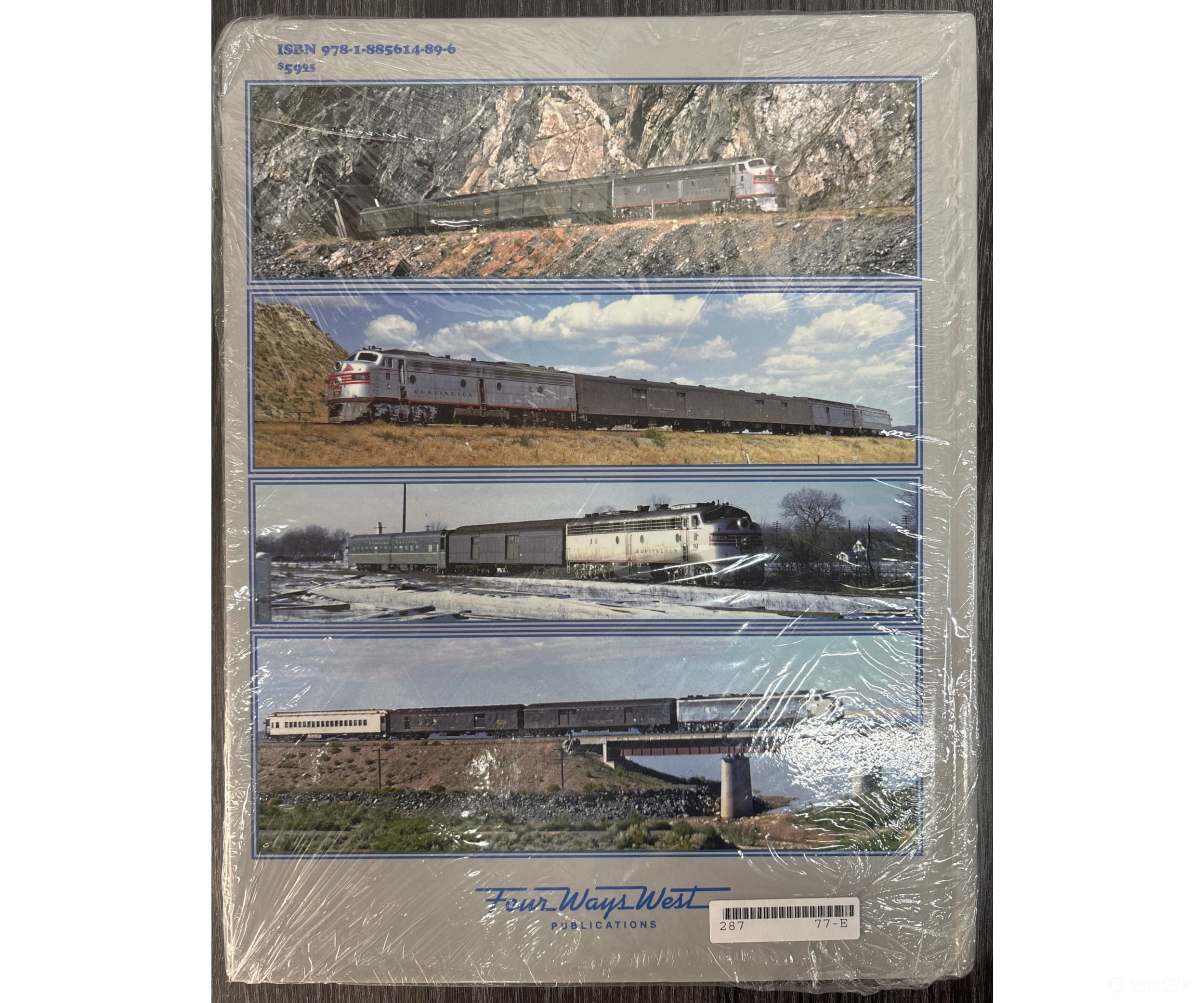 Burlington Route Passenger Trains Volume Three by John F. Strauss Jr. - Books
