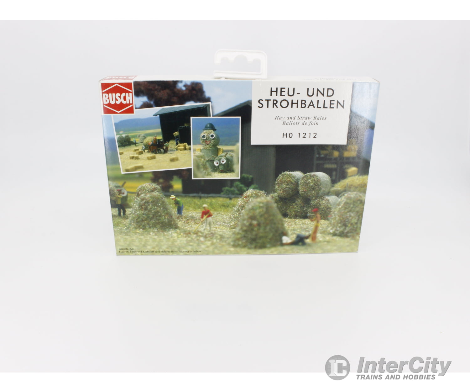 Busch 1212 Ho Hay And Straw Bales Scenery Details