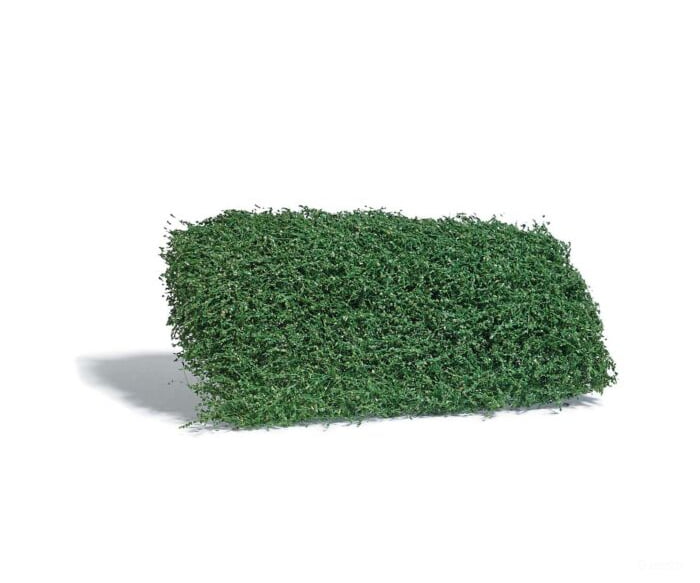 Busch 3598 Shrub Mat - Summer 4-3/4 X 3-1/8 1-3/8’ 12 8 3.5Cm Trees & Vegetation
