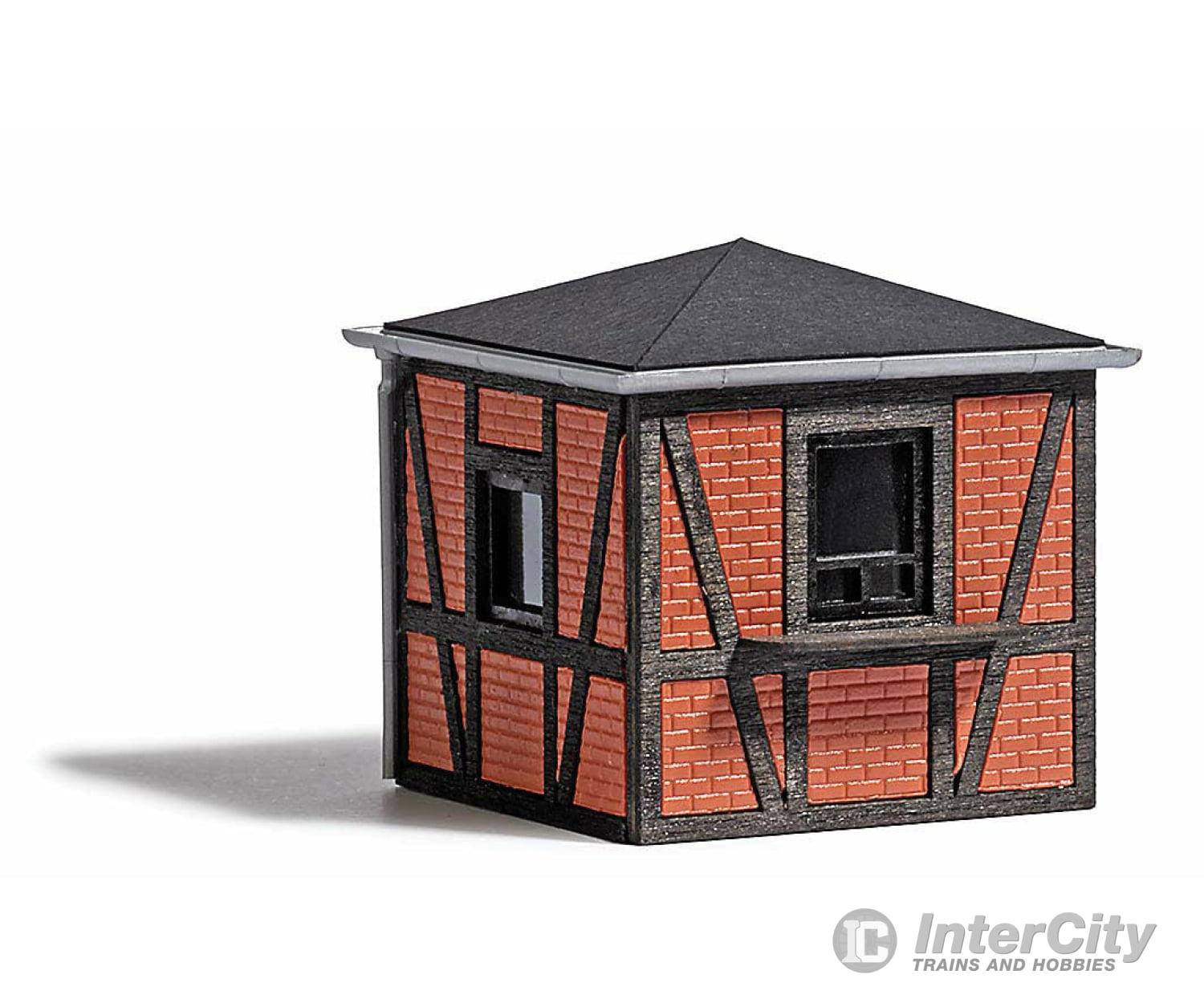 Busch Gmbh & Co Kg Ho 1556 Hartmann Paper Mill Guard House -- Kit - 1-7/16 X 1-3/8 3.7 3.5Cm