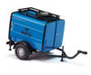 Busch Gmbh & Co Kg Ho 54904 Small Utility Box Trailer - Assembled -- Post Radio Studio (Blue German