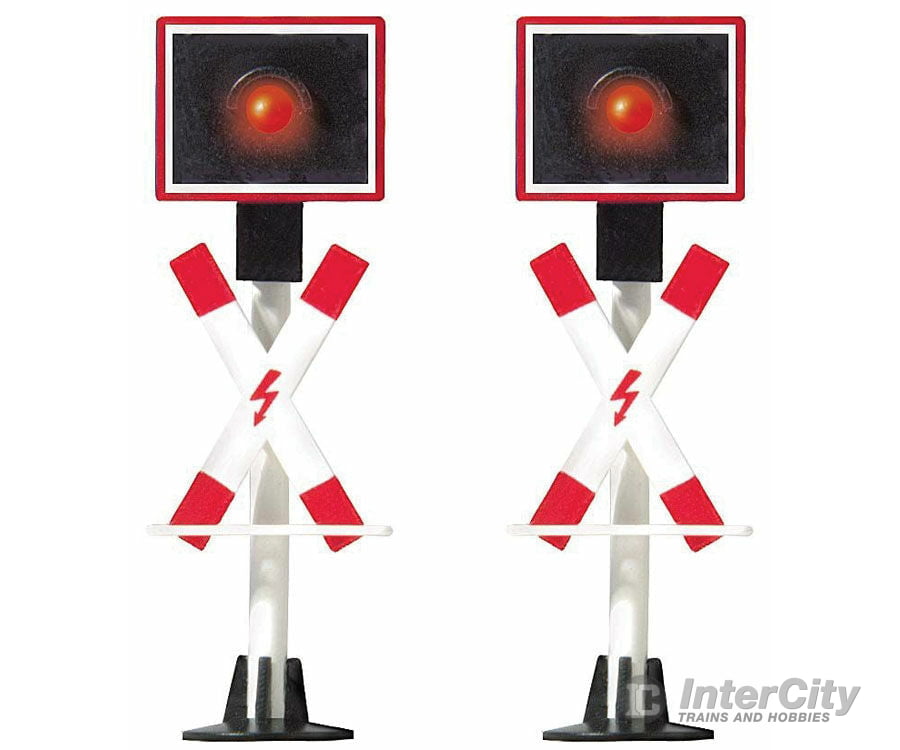 Busch Gmbh & Co Kg Ho 5911 - Level Crossing Lights Set Signals Catenary