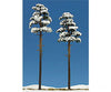 Busch Gmbh & Co Kg Ho 6156 Snow Covered Tree Pkg(2) -- 7-11/16 8-1/4 195Mm 210Mm Trees Vegetation