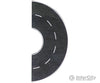 Busch Gmbh & Co Kg Ho 9711 Flexible Self Adhesive Paved 2-Lane Curve -- White Markings Roads Streets