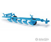 Busch Gmbh & Co Kg Tt 8713 Farm Plow Attachment - Assembled -- Blue Cars Trucks