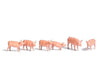 Busch HO 1172 Hogs/Pigs - pkg(6) Figures