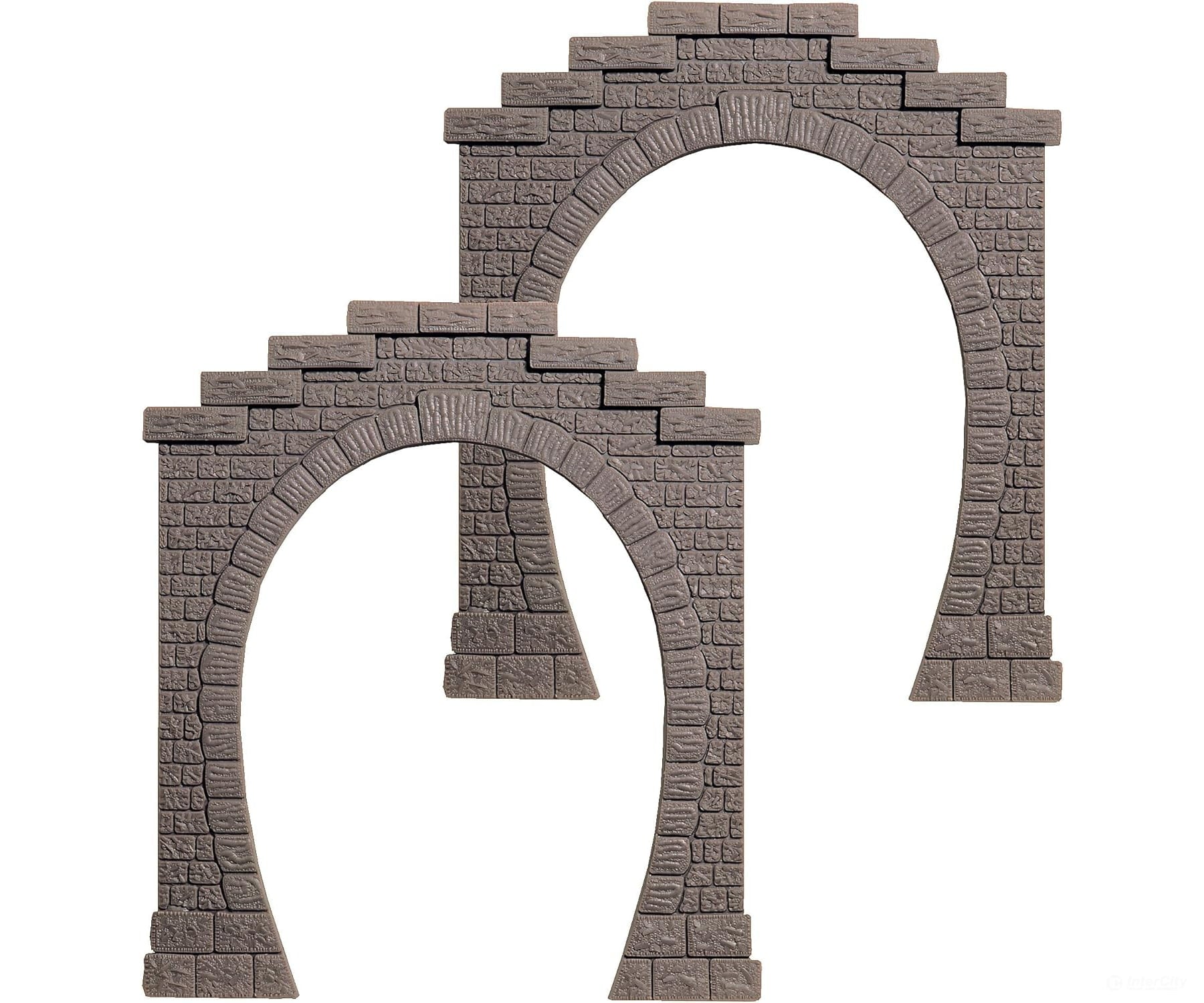 Busch Ho 7026 Scale Tunnel Portals (Pack Of 2) Tunnels & Bridges