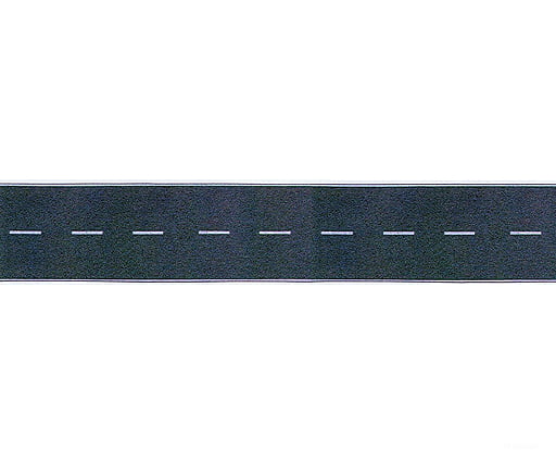Busch Ho Flexible Self Adhesive 2-Lane Paved Highway - Straight (White Markings) 48 120Cm Other