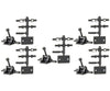 Caboose Industries Ho 5218 Operating Ground Throw -- Sprung .165 Travel With Selectable End Fittings