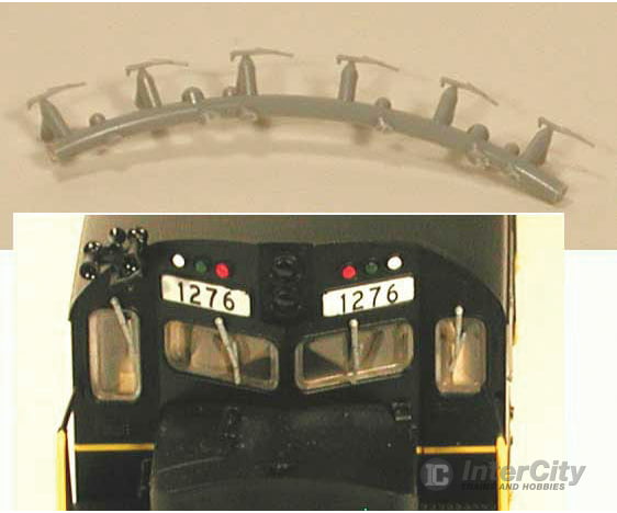 Cal Scale Ho 619 Windshield Wipers - Plastic -- Pkg(6) Detailing Parts
