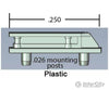 Cal Scale Ho 623 Sinclair Antenna - - Plastic Pkg(4) Detailing Parts