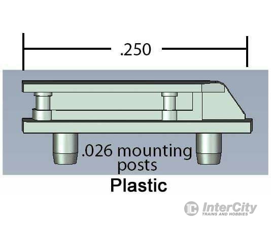 Cal Scale Ho 623 Sinclair Antenna - - Plastic Pkg(4) Detailing Parts