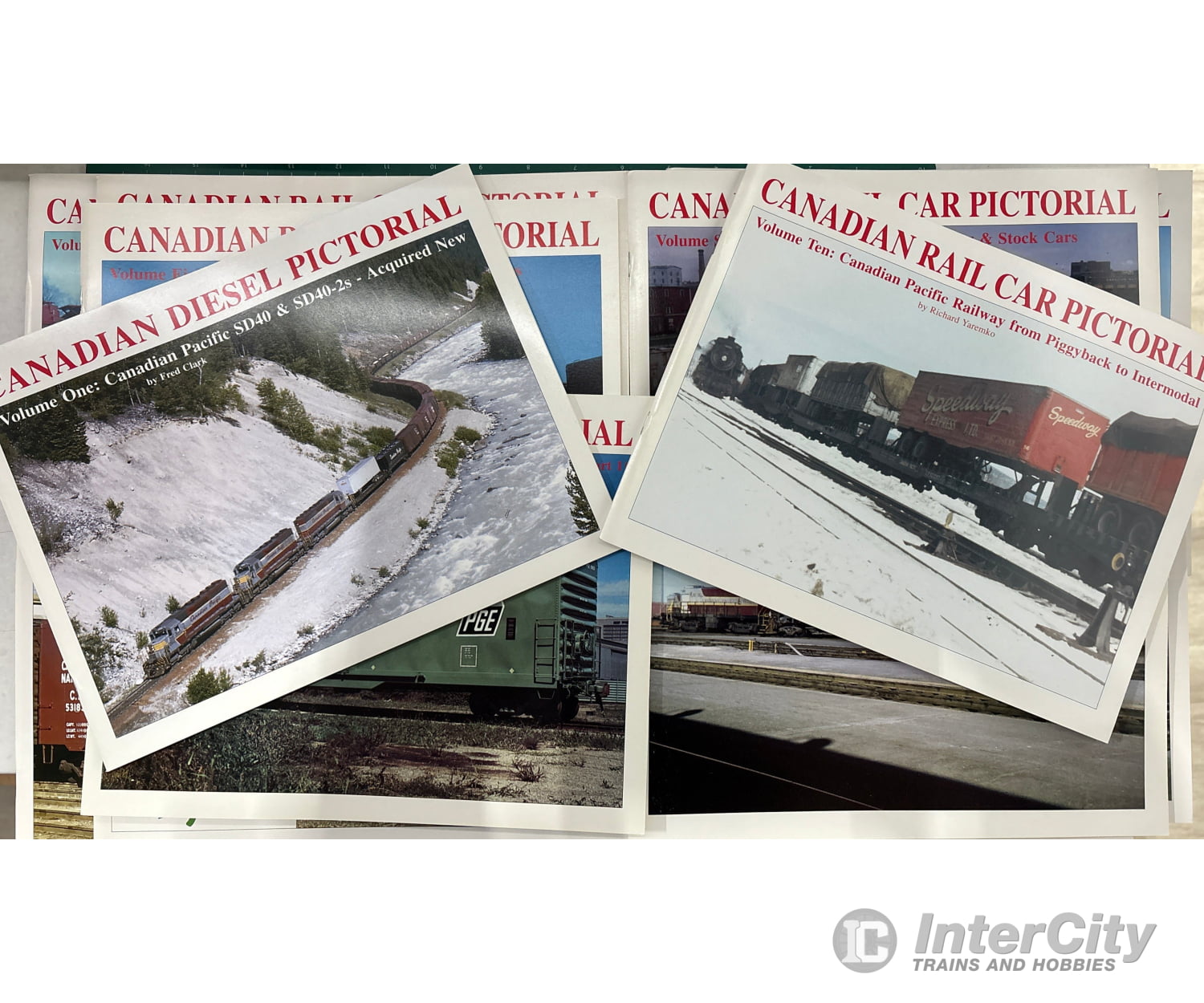Canadian Rail Car Pictorial Set by Richard Yaremko + Prairie Rail Publications Books