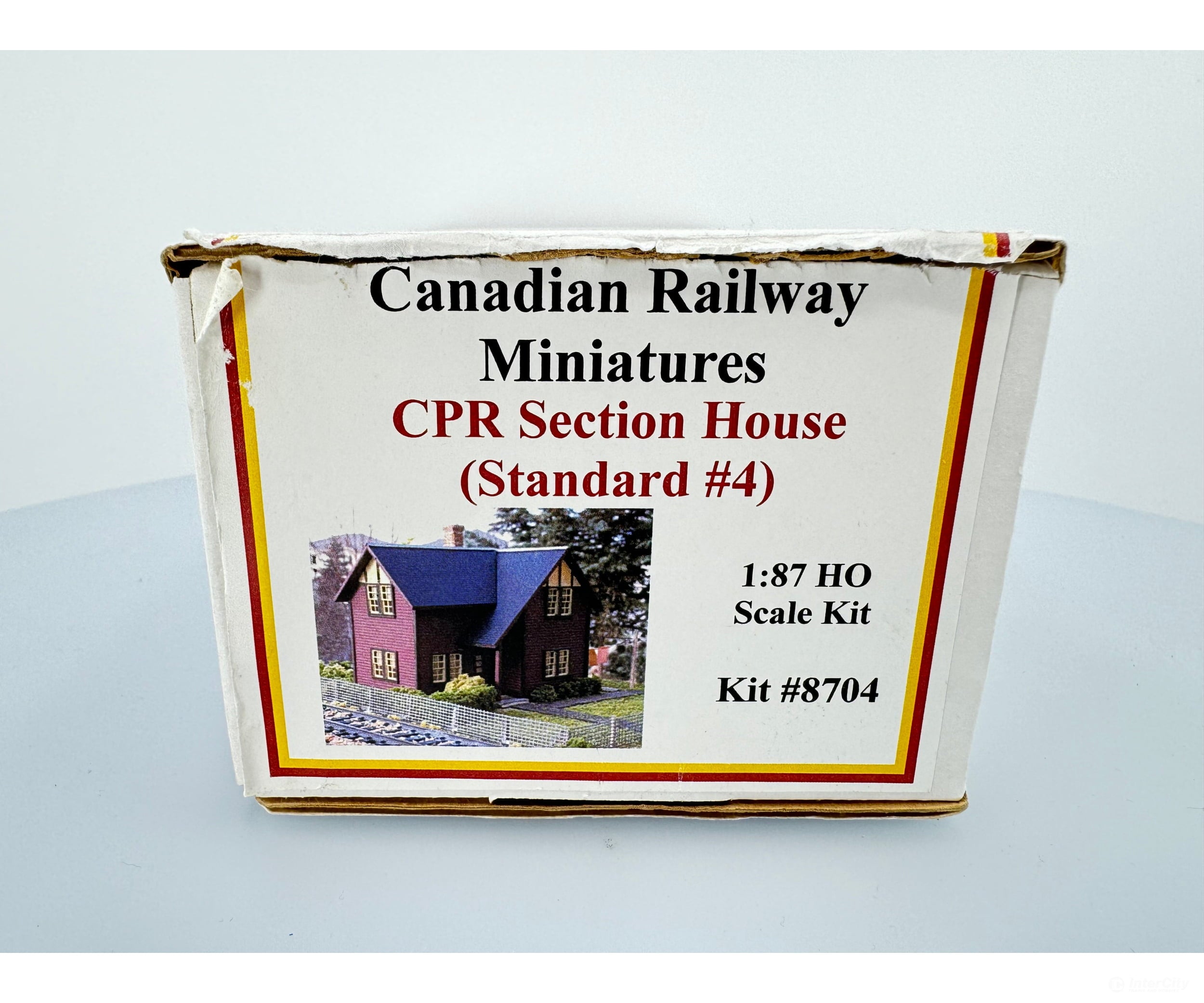 Canadian Railway Miniatures 8704 Ho Cpr Section House Standard #4 Kit Structures