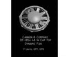 Cannon & Company HO 1854 48’’ Cap-Top Dynamic Brake Fan - For First Generation EMD Diesels pkg(2) Detailing Parts