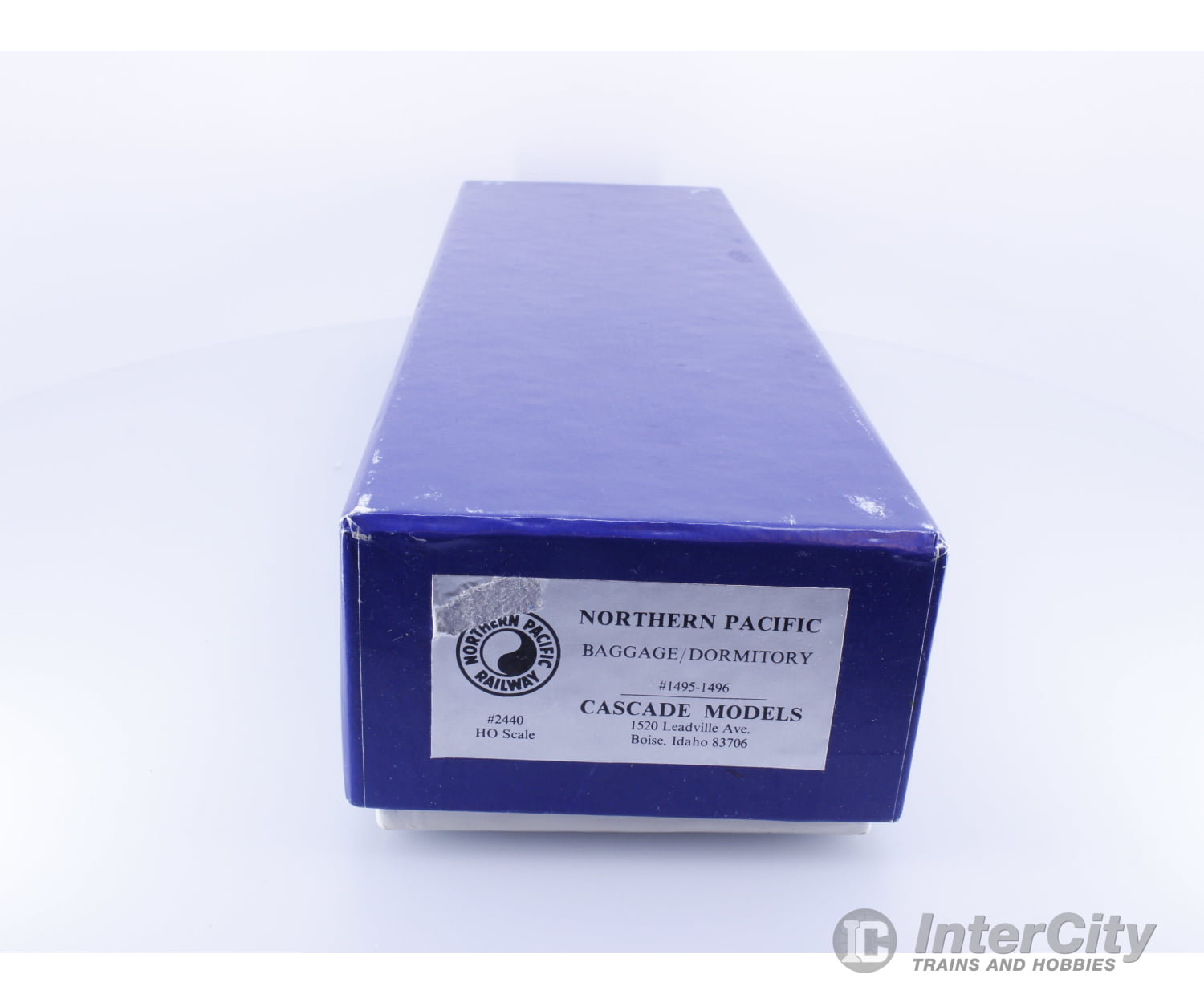 Cascade Models 2440 HO Brass Baggage Dormitory Car 1495-1496 Northern Pacific (NP) Passenger Cars