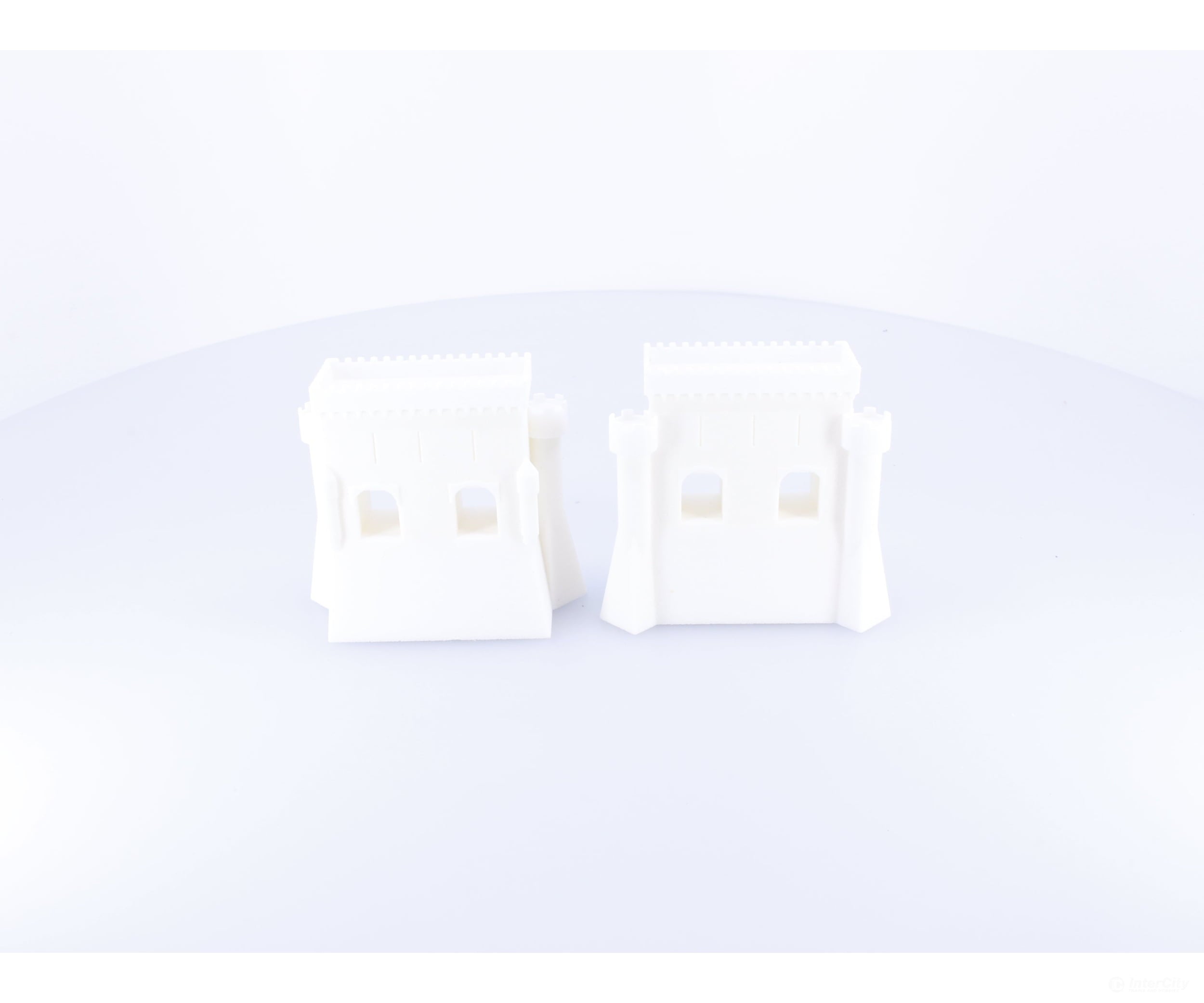 Castle T 1 Pair of 3D Printed Castle Towers - Structures