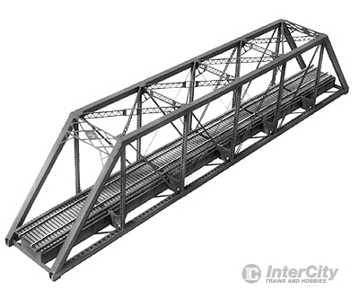 Central Valley 1902 150’ Single-Track Pratt Truss Bridge -- Kit - 20-5/8’’ 52.5cm Structures