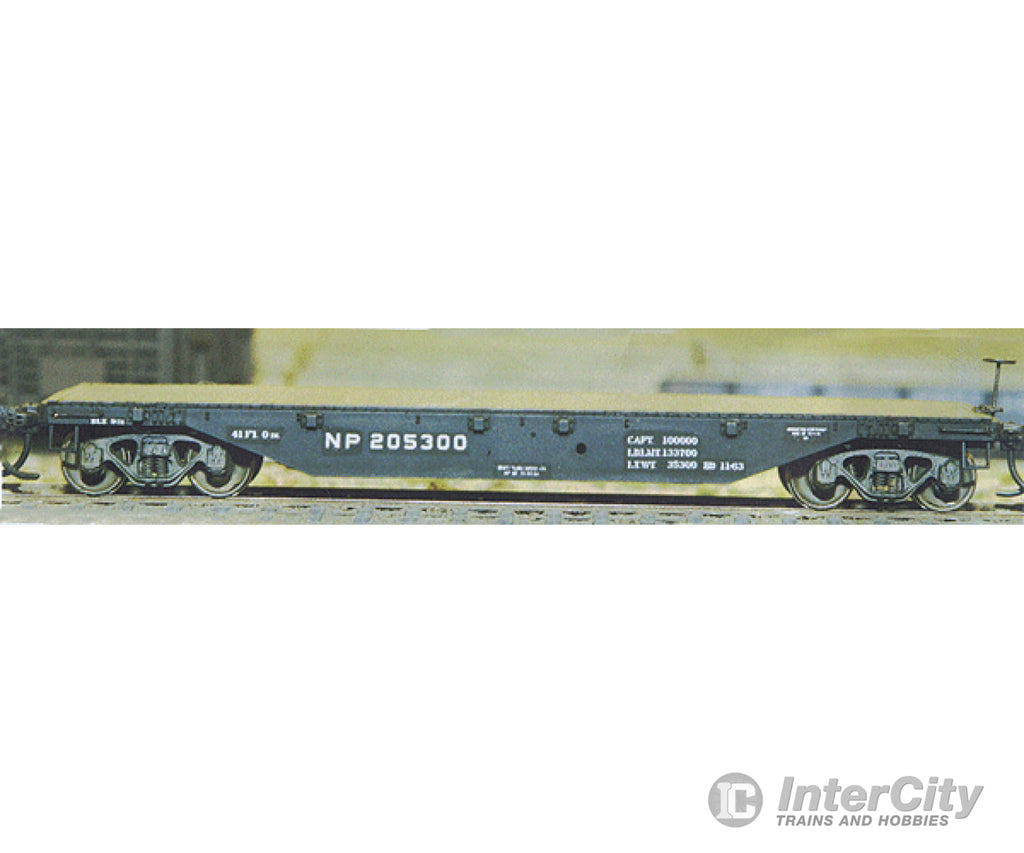 Central Valley HO 1003 41’ Flatcar - Kit - Northern Pacific pkg(2) Freight Cars