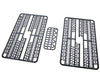Central Valley N 1813 150’ Bridge Details (Unpainted Plastic) - Lacing & Gusset Details - Tunnels & Bridges
