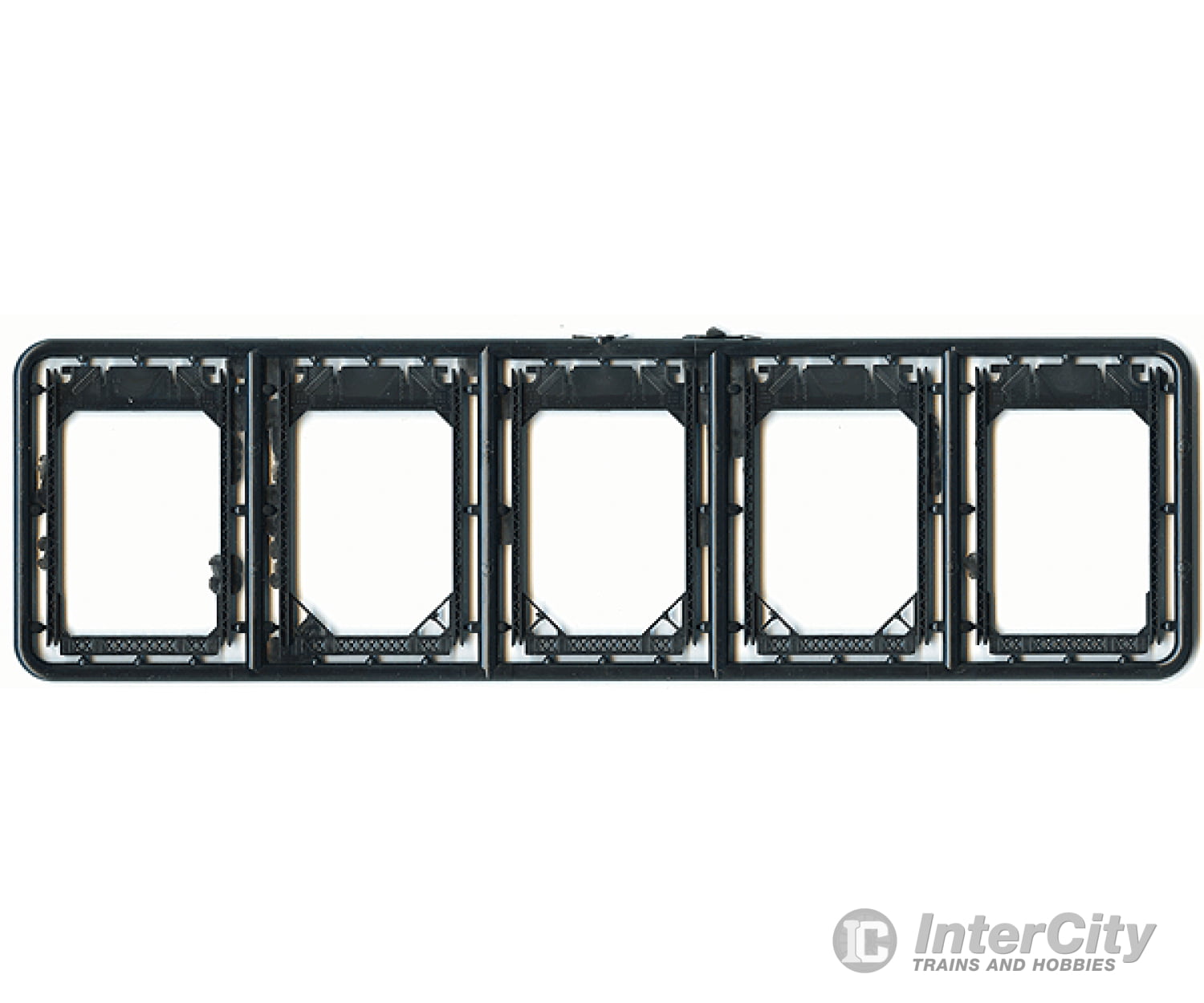 Central Valley N 1814 150 Bridge Details (Unpainted Plastic) -- Cross Bearer & Braces Tunnels