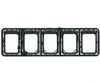 Central Valley N 1814 150 Bridge Details (Unpainted Plastic) -- Cross Bearer & Braces Tunnels