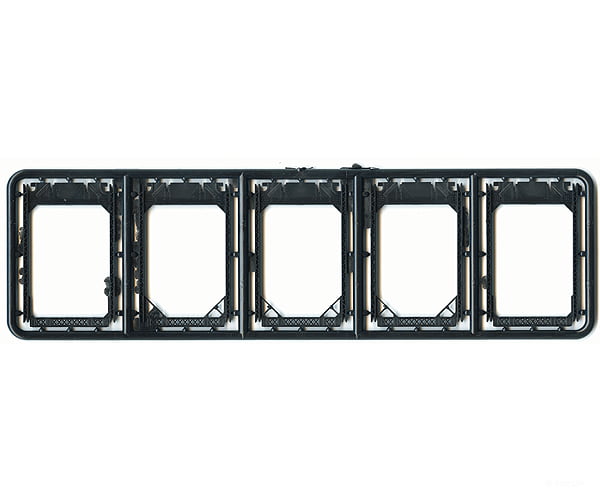 Central Valley N 1814 150 Bridge Details (Unpainted Plastic) -- Cross Bearer & Braces Tunnels