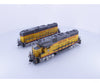 Challenger Imports Ltd. 2167.1 HO Brass Custom Painted GP-30 A & B Diesel Locomotive Set Union Pacific (UP) 726/738B