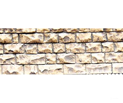 Chooch Enterprises Flexible Cut Stone Wall With Self-Adhesive Backing - Small Stones 13 X 3-3/8 33
