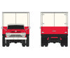 Classic Metal Works Ho 30428 1960 Ford F-500 Box-Body Delivery Truck - Assembled Mini Metals -- Iron