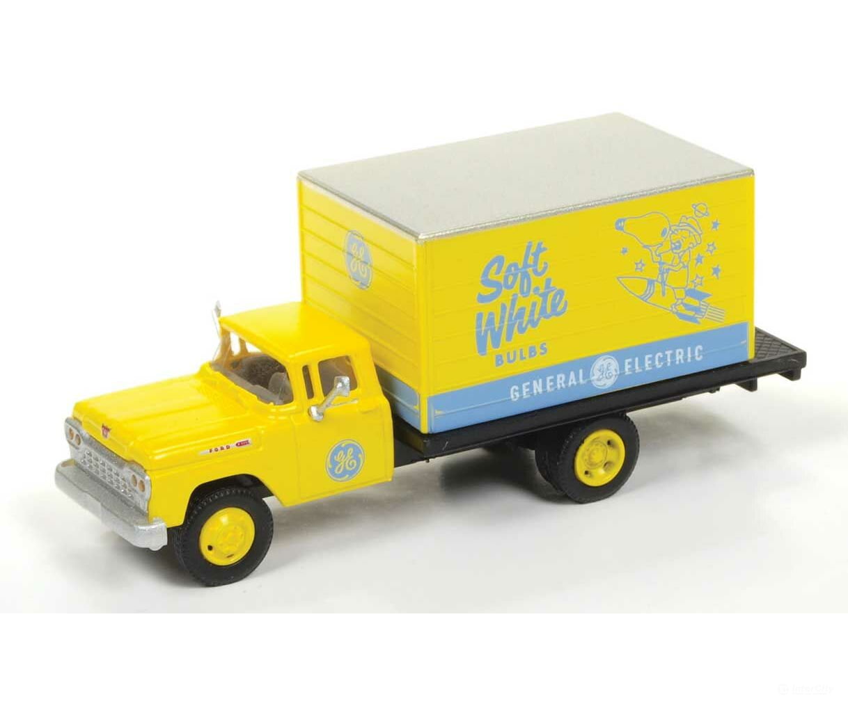 Classic Metal Works Ho 30484 1960 Ford Box-Body Delivery Truck - Assembled Mini Metals(R) -- Ge