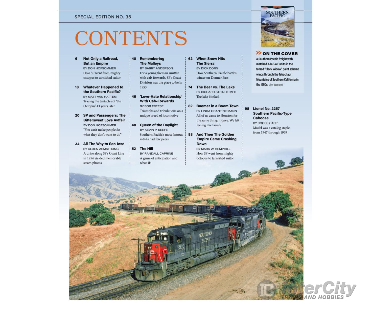 Classic Trains Magazine - Southern Pacific Remembered Magazines