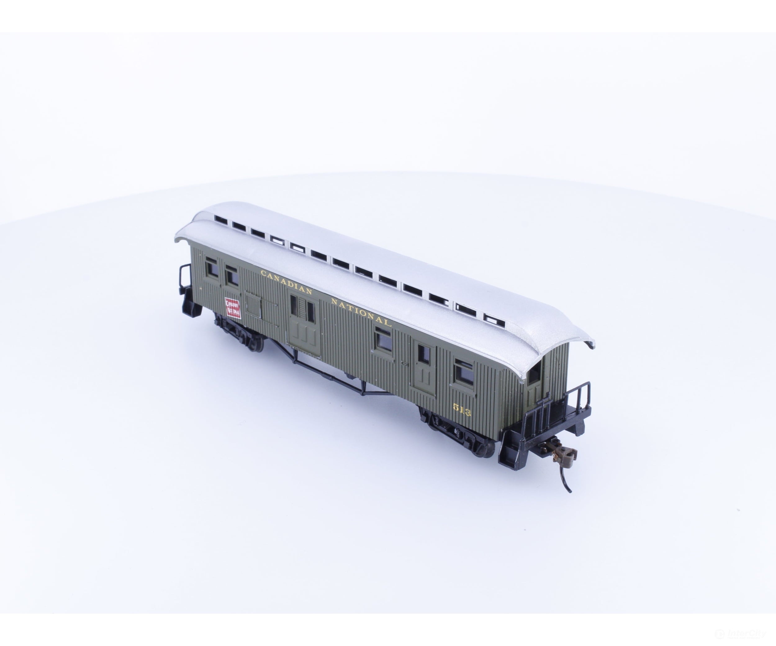Con Cor 0001-000332 HO Old Time Baggage Car Canadian National (CN) 513 Passenger Cars
