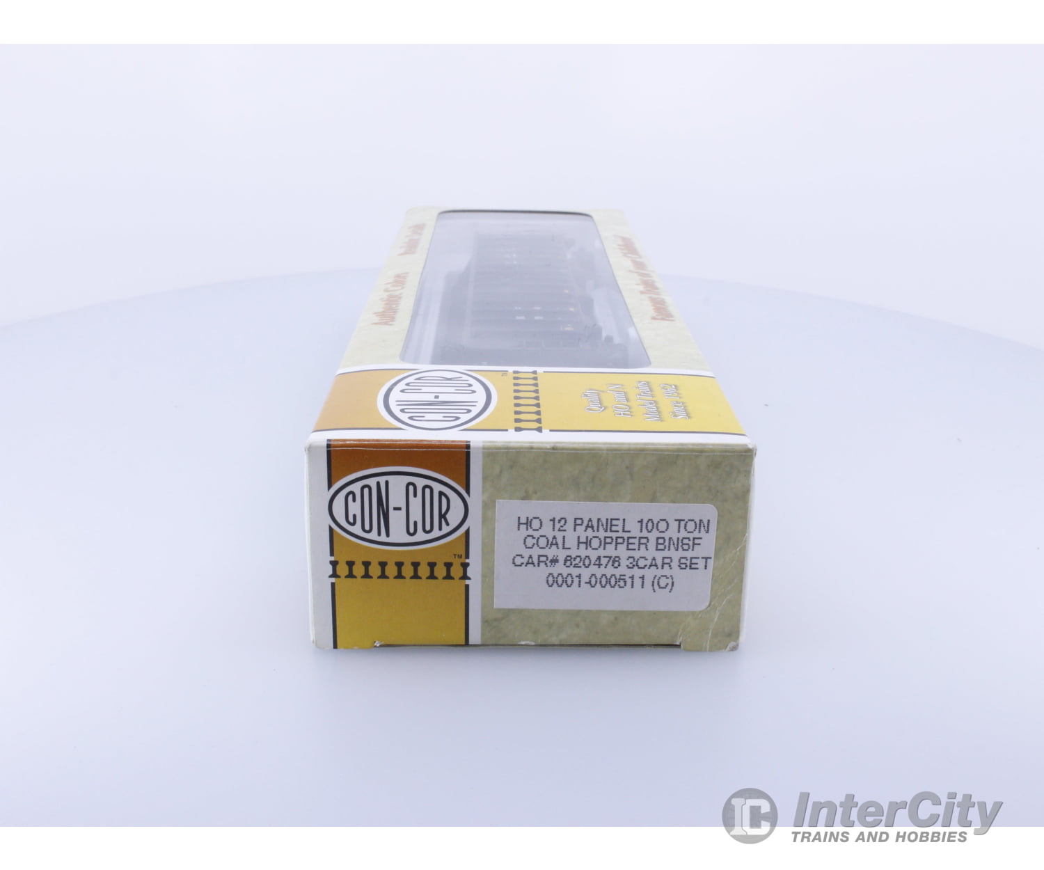 Con Cor 0001-000511 HO 12 Panel 100 Ton Coal Hopper Burlington Northern Santa Fe (BNSF) 620424 Freight Cars