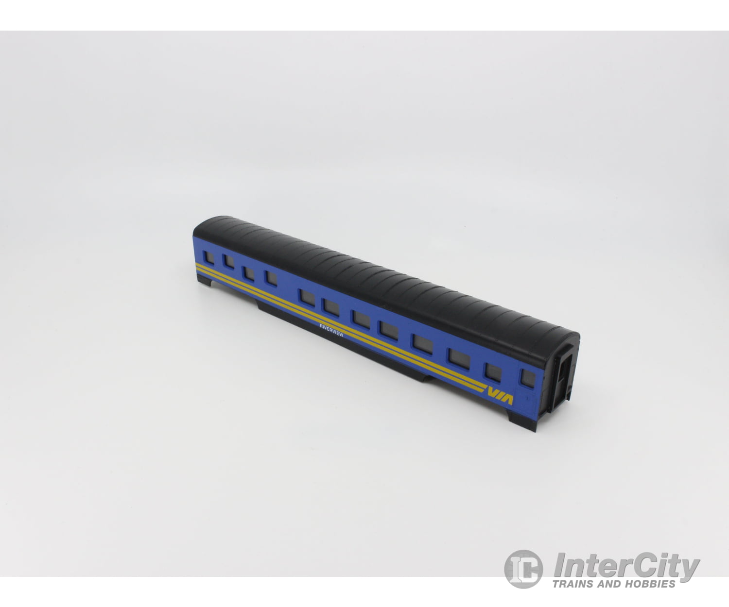 Con Cor 0001-000992 Ho 72 Ft Pullman Sleeper Passenger Car Kit Via Rail (Via) Cars