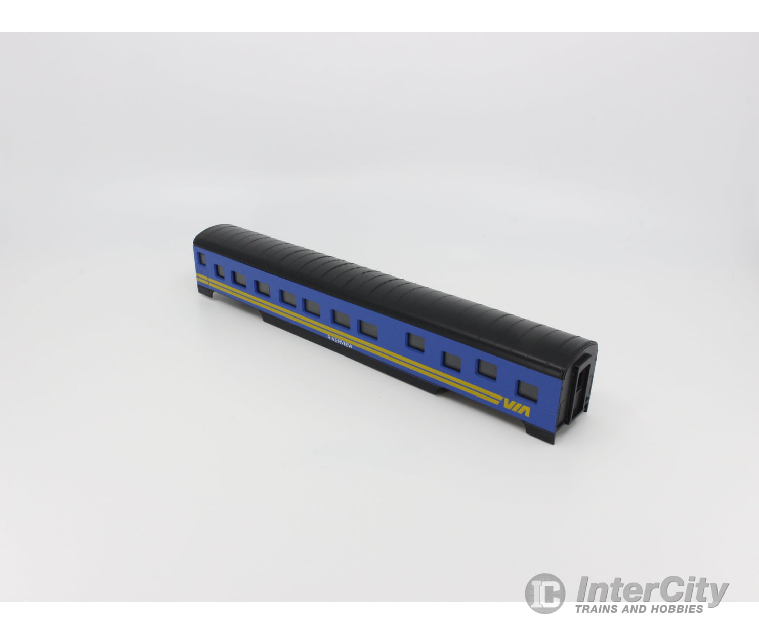 Con Cor 0001-000992 Ho 72 Ft Pullman Sleeper Passenger Car Kit Via Rail (Via) Cars