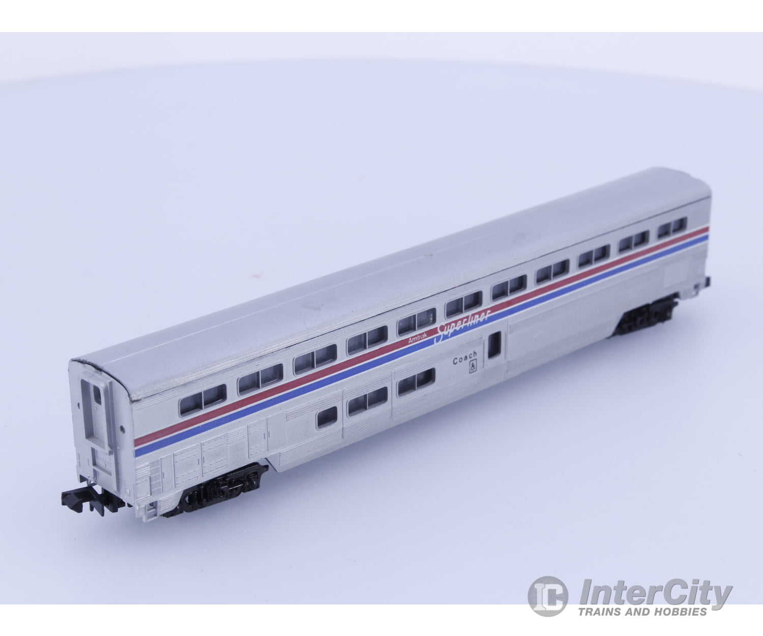 Con Cor 0001-004623-2 N Superliner Phase 4 Coach/Baggage Amtrak (AMTK) Coach Passenger Cars