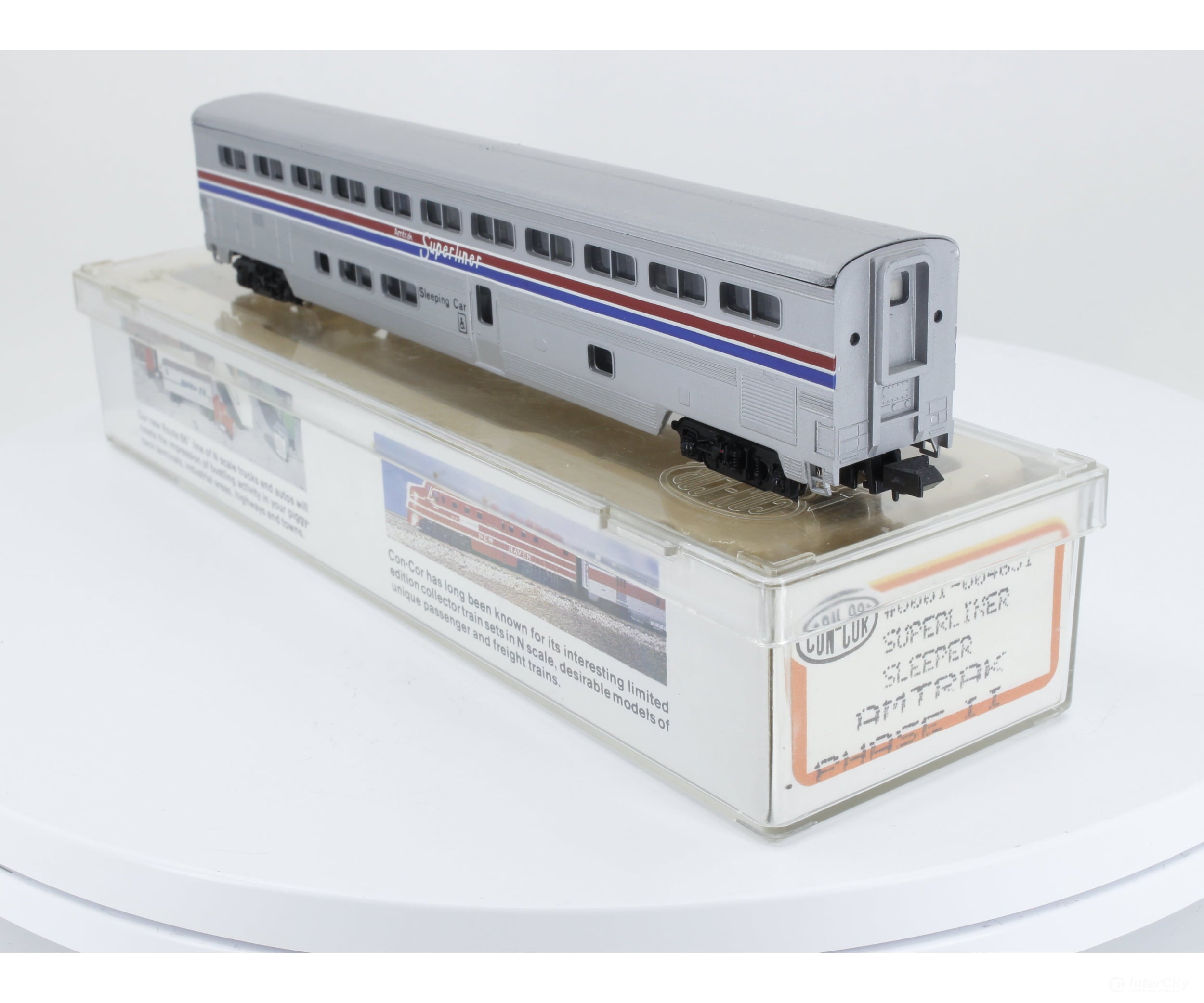 Con Cor 0001-004631 N Superliner Sleeper Passenger Car Phase Ii Amtrak (Amtk) Cars