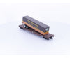Con Cor 0001-009157 HO 54’ Flat Car with Trailer Illinois Central (IC) 76002 - Freight Cars