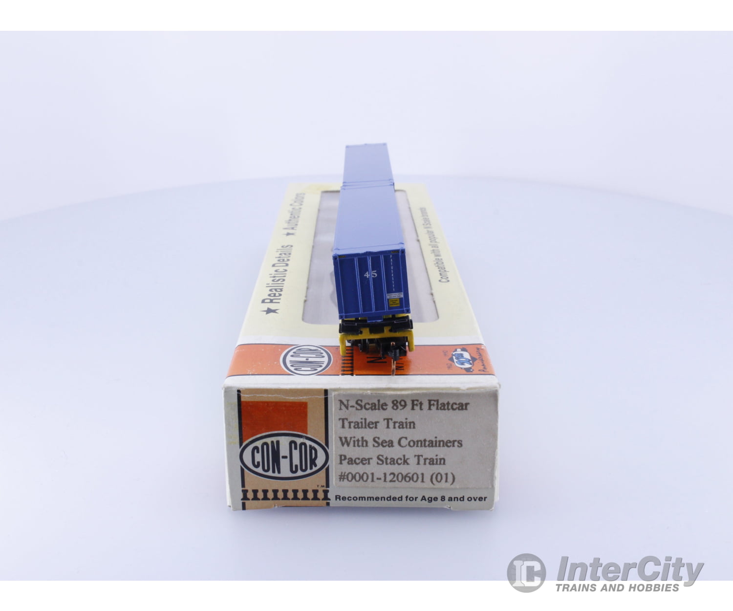 Con Cor 0001-120601 N 89’ Flat Car Trailer Train Trailer Train TTX Corp. (TTX) 500967 Freight Cars