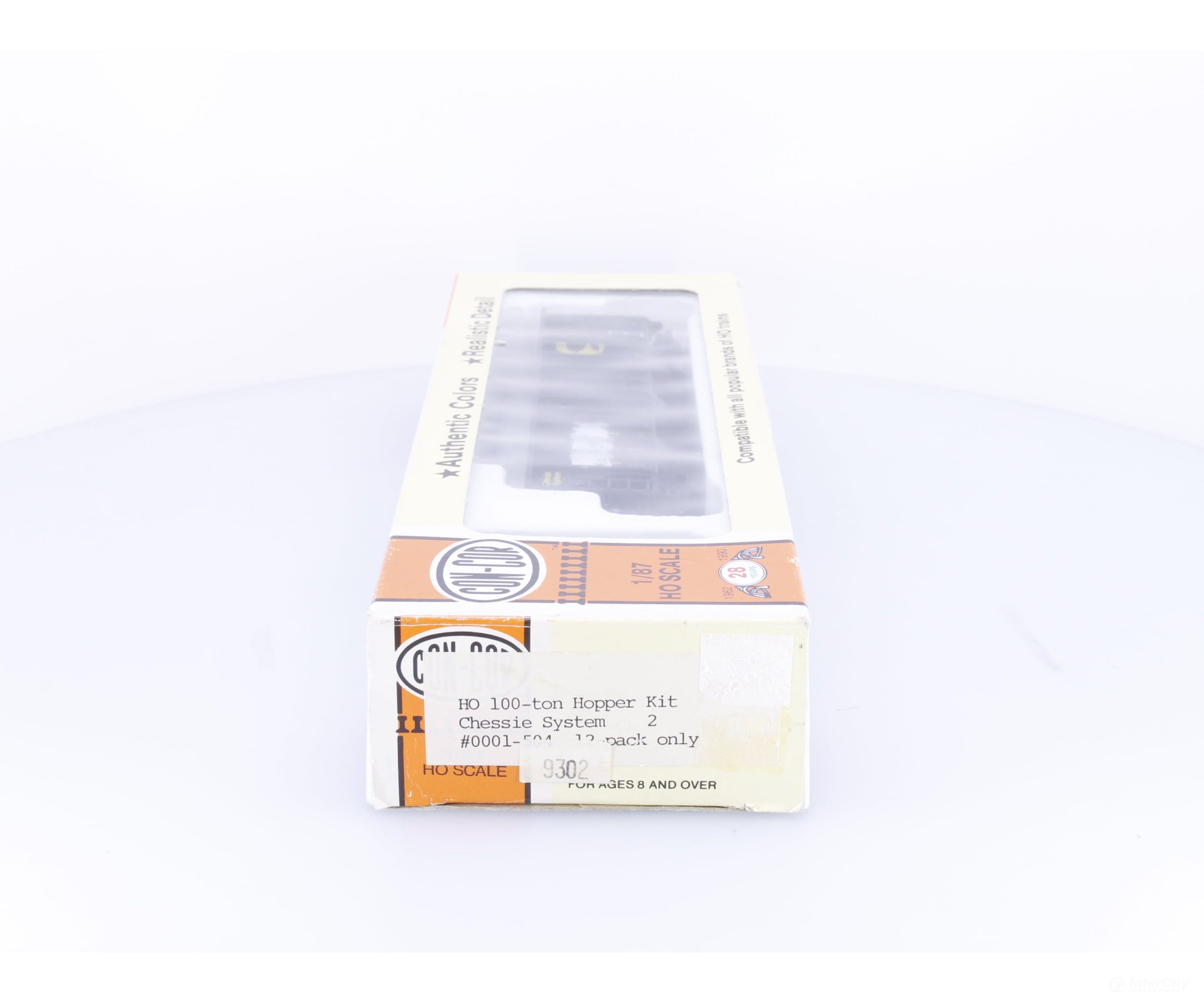 Con Cor 0001-504 HO 100 Ton Covered Hopper Kit Chesapeake and Ohio (CO) 157712 - Freight Cars